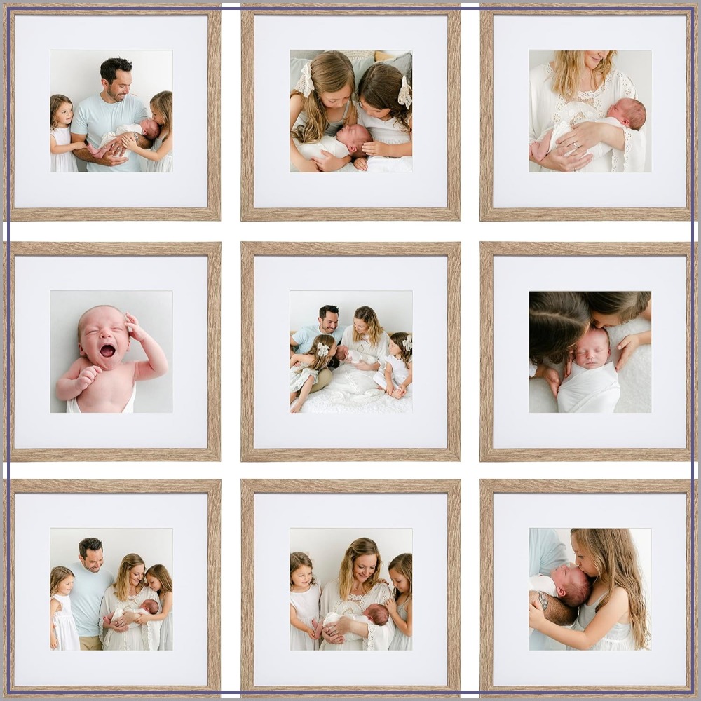 Lighting Gallery - 9 Piece Gallery Wall Frame Set,