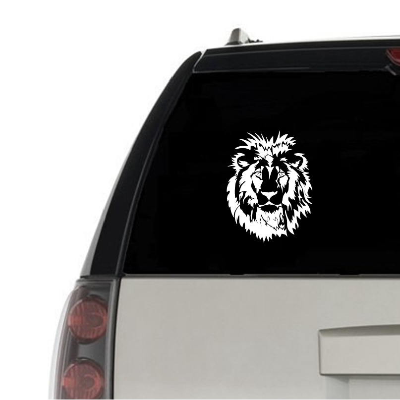 Lion Head Wall Decal Car Vinyl - Lighting Mcqueen Bedroom Decor 리뷰 및 가격