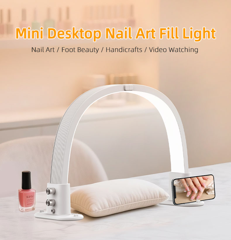 Mini half moon nail fill light - Led Moon Lamp 리뷰 및 가격