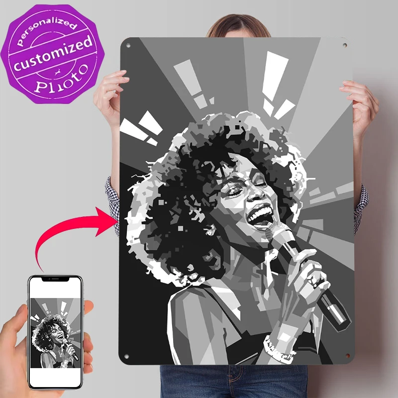 Whitney Houston Pop Art Portra - Lighting Decor Houston 리뷰 및 가격