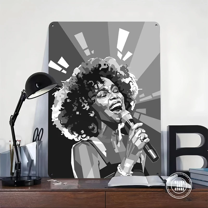 Whitney Houston Pop Art Portra - Lighting Decor Houston 리뷰 및 가격