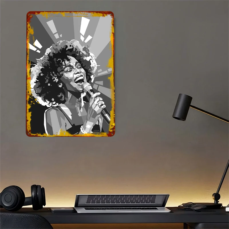 Whitney Houston Pop Art Portra - Lighting Decor Houston 리뷰 및 가격