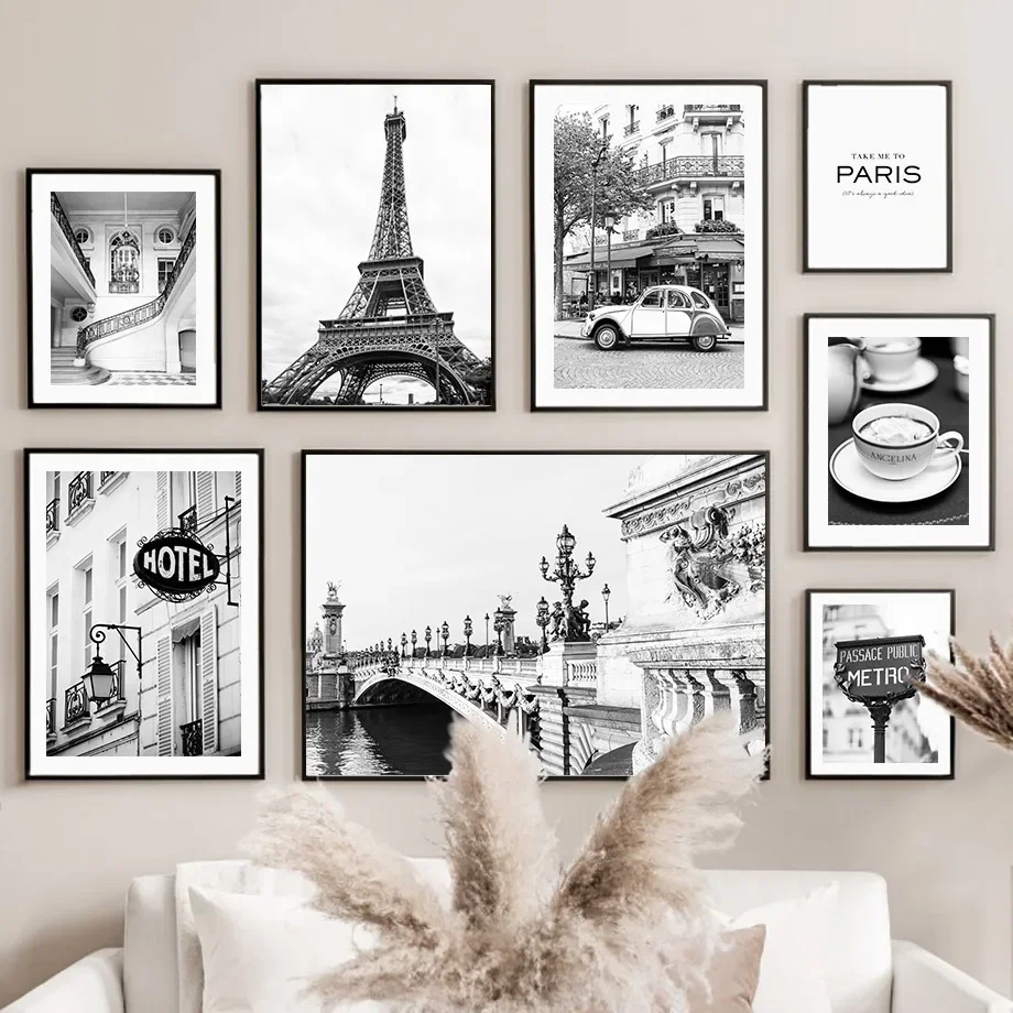 Black White Paris Towel Cafe S - Lighting Mcqueen Bedroom Decor 리뷰 및 가격