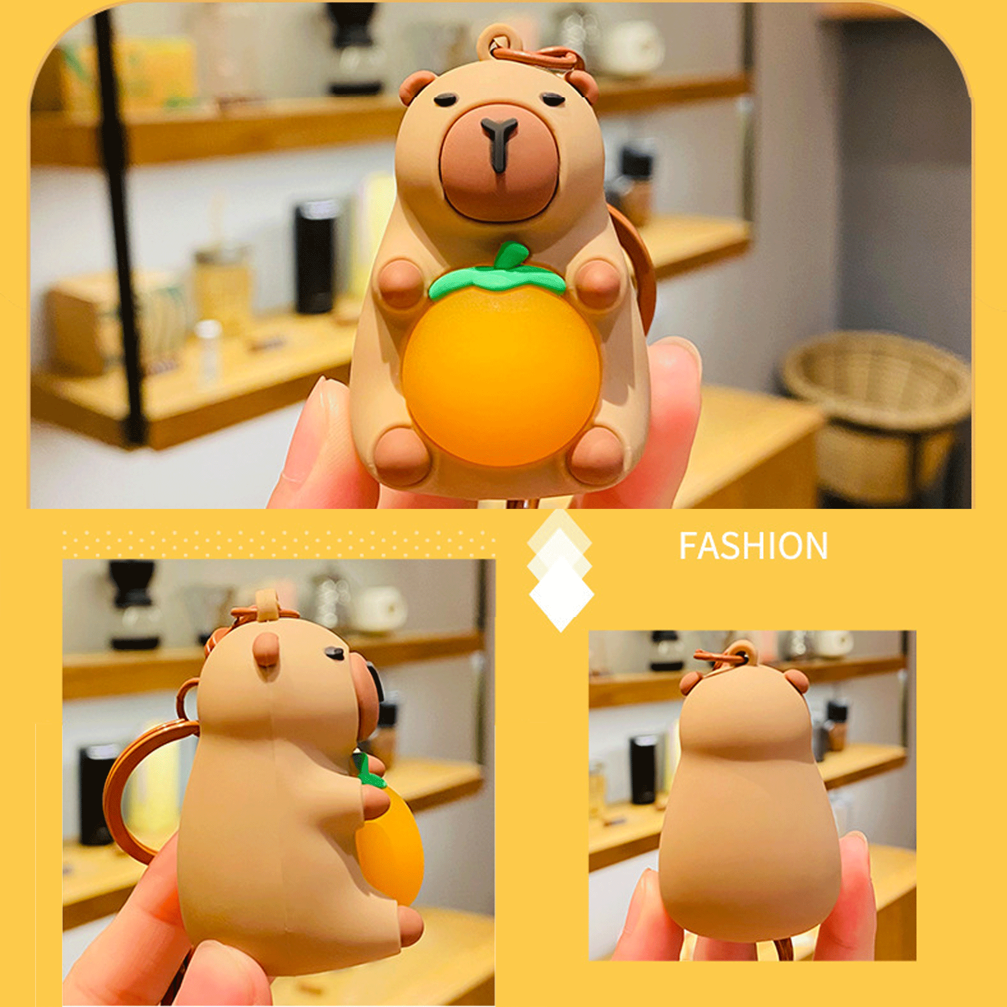 Simulation Capybara Doll Keych - Pendant Light Shade 리뷰 및 가격