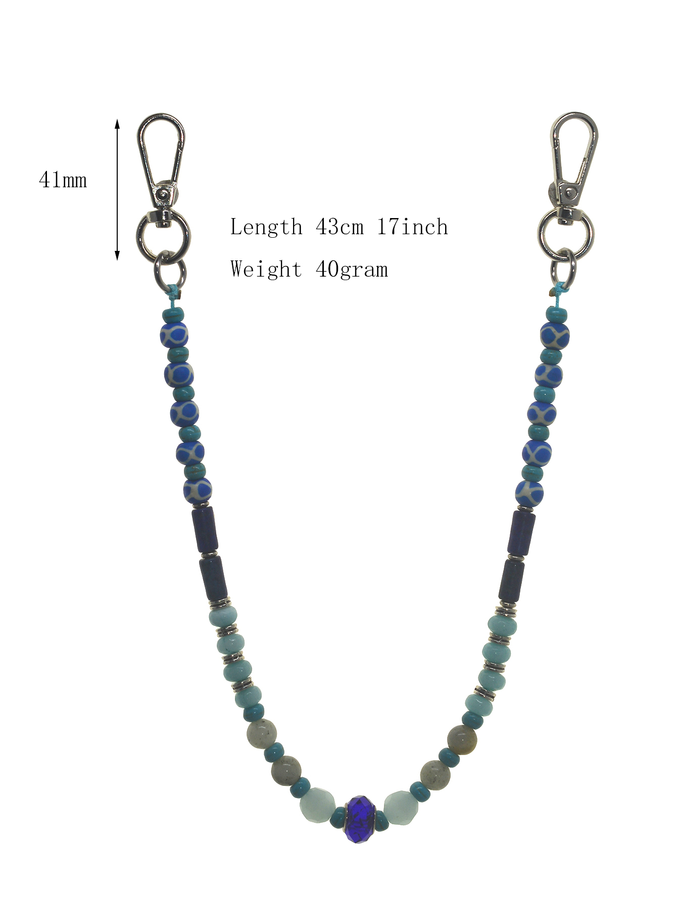 17 inch  blue Lapis lazuli cro - Decor Lighting Phone Number 리뷰 및 가격