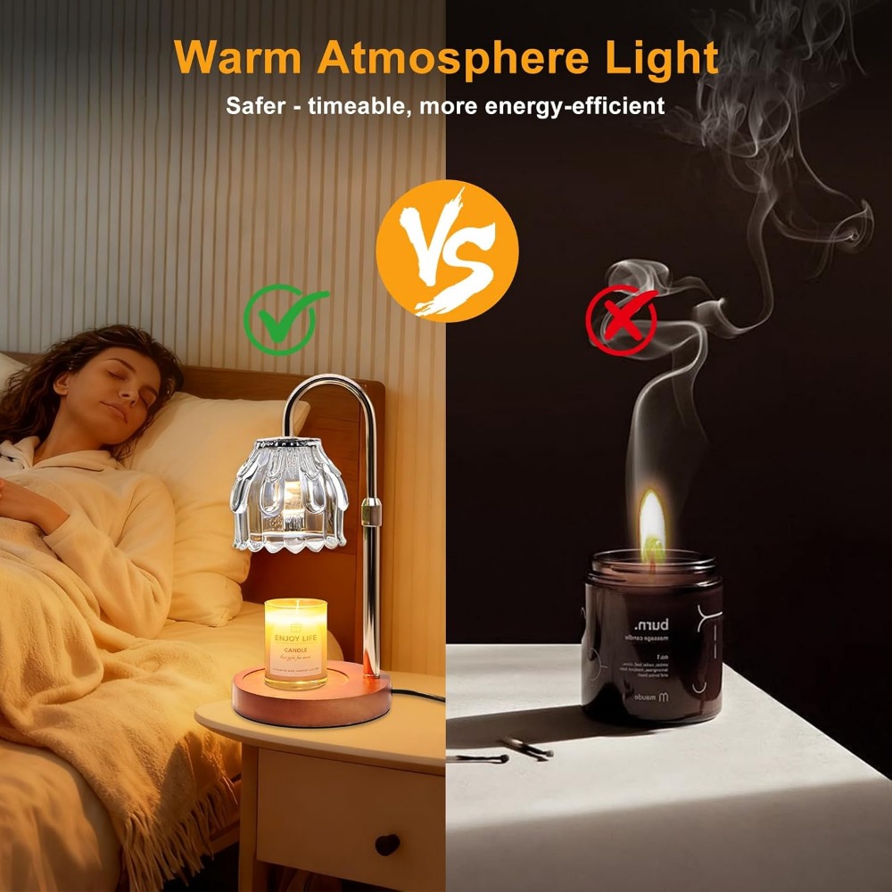 Candle Warmer Lamp with Timer  - Room Decor Lighting Lamp 리뷰 및 가격