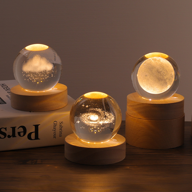 Aesthetic Moon Crystal Sphere  - Led Moon Lamp 리뷰 및 가격
