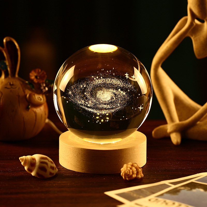 Aesthetic Moon Crystal Sphere  - Led Moon Lamp 리뷰 및 가격