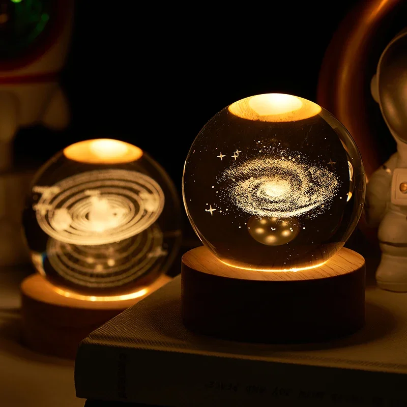 Aesthetic Moon Crystal Sphere  - Led Moon Lamp 리뷰 및 가격