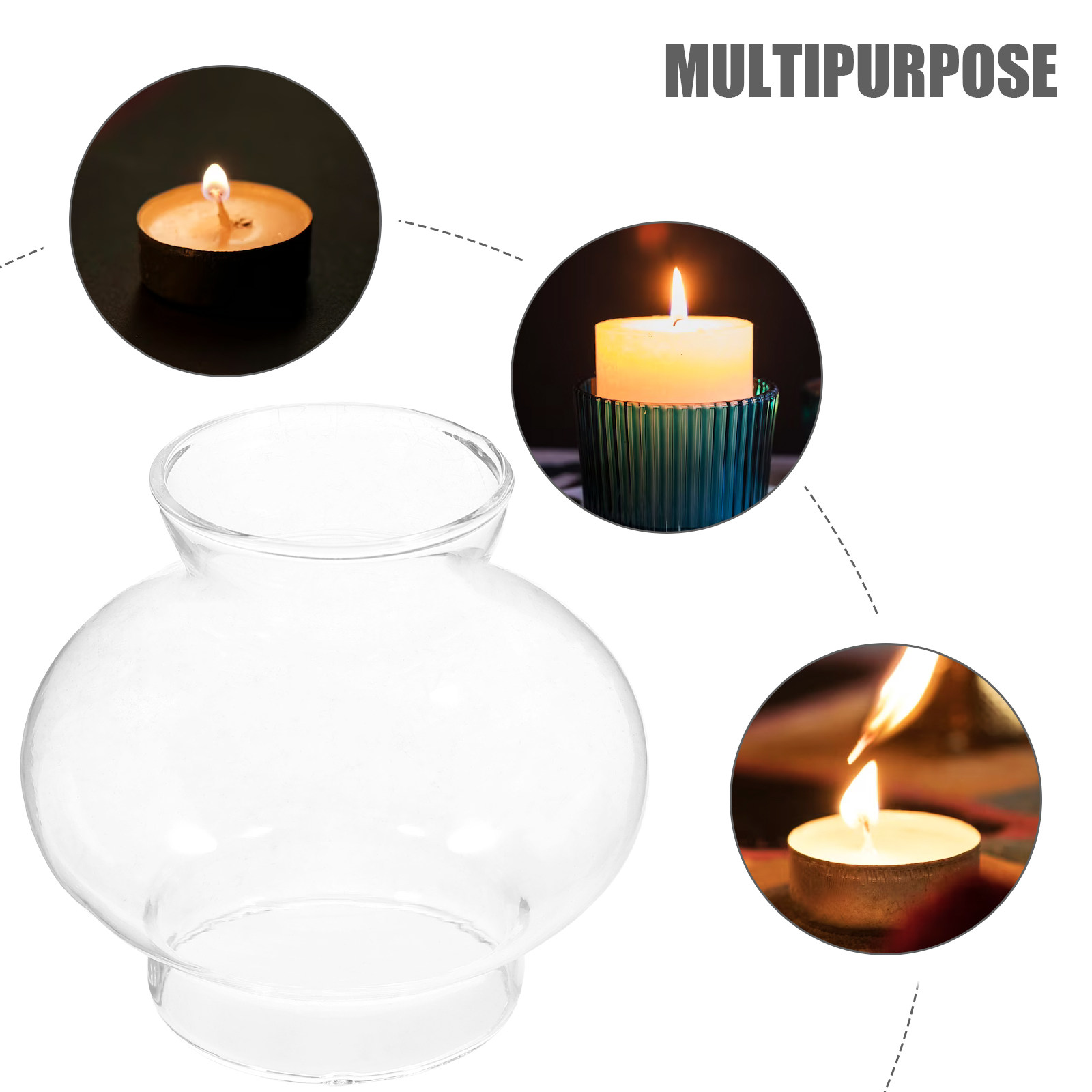 Retro Clear Glass Lampshade fo - Room Decor Lighting Lamp 리뷰 및 가격
