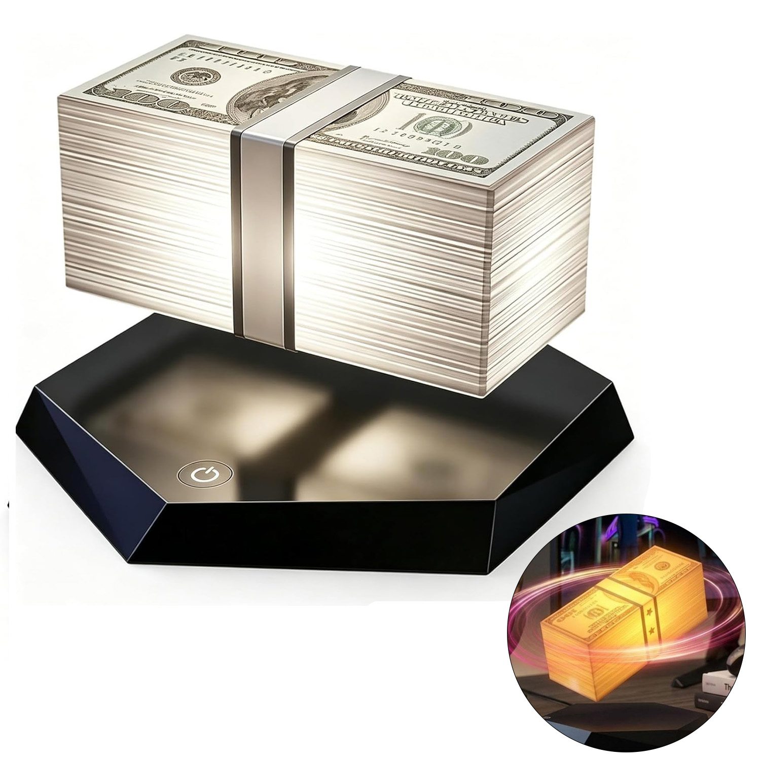 Magnetic Levitation Game Cash  - Led Moon Lamp 리뷰 및 가격