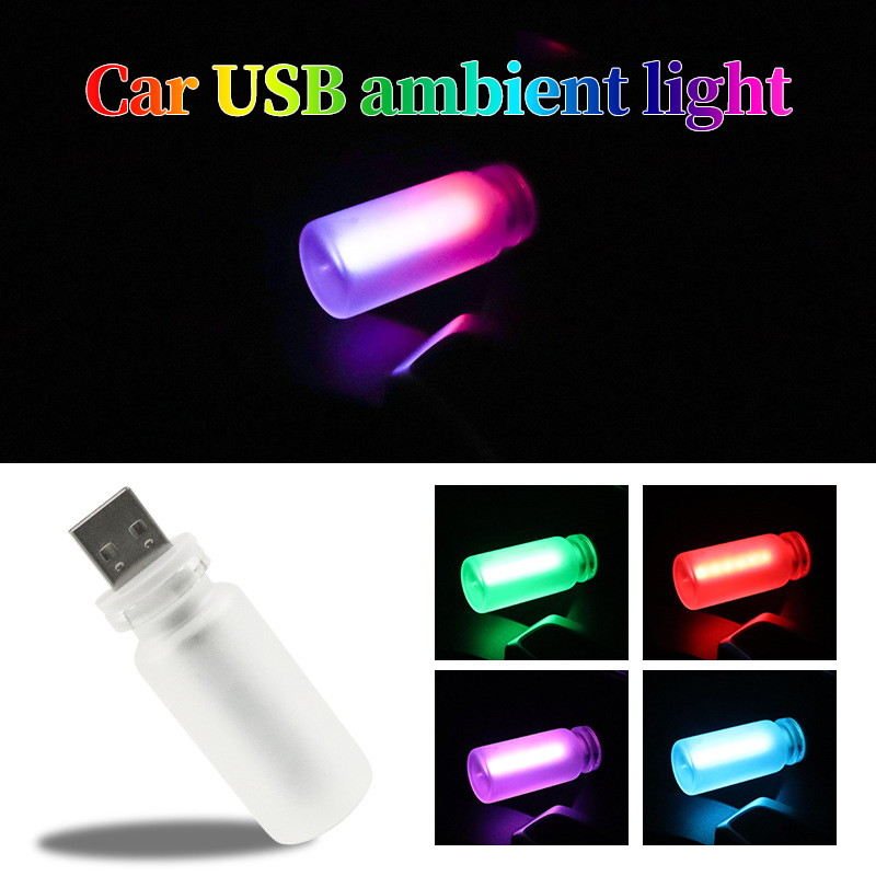 Car USB Night Light Touch Dimm - Lighting Mcqueen Bedroom Decor 리뷰 및 가격