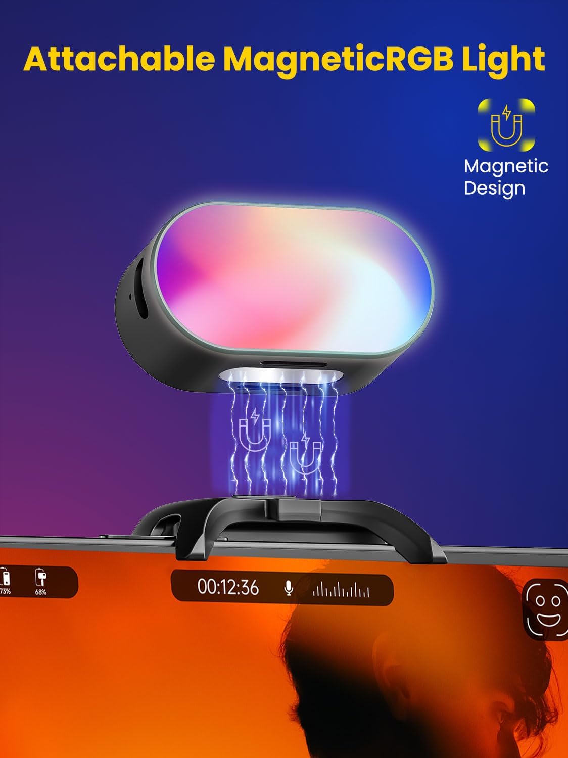 AOCHUAN Mini RGB Magnetic Fill - Lighting Gallery 리뷰 및 가격