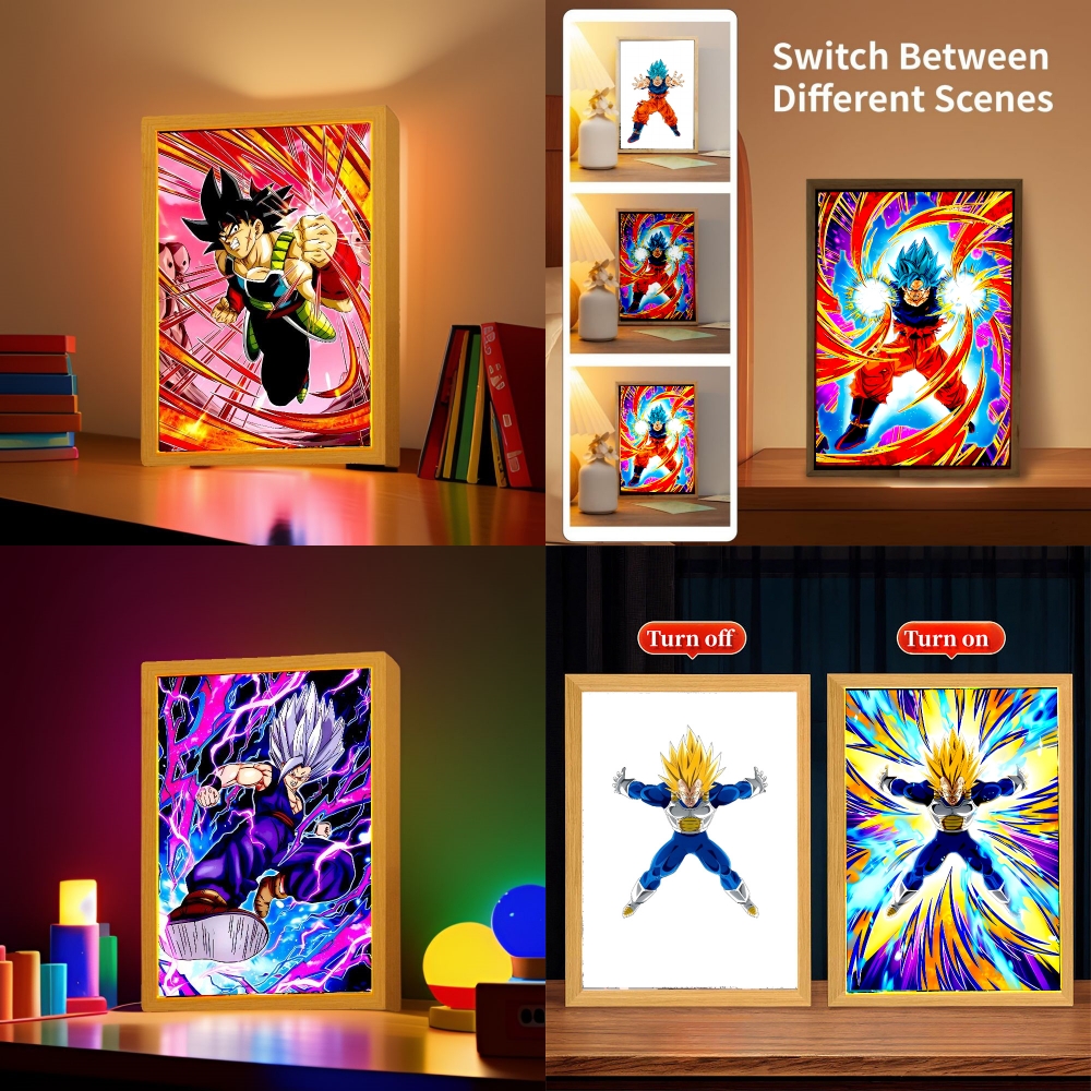 Dragon Ball Z Anime Figure Lig - Led Moon Lamp 리뷰 및 가격