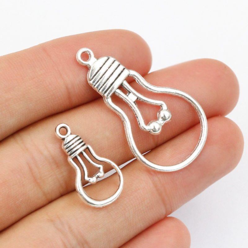 20pcs Light Bulb Charms Pendan - Pendant Light Shade 리뷰 및 가격