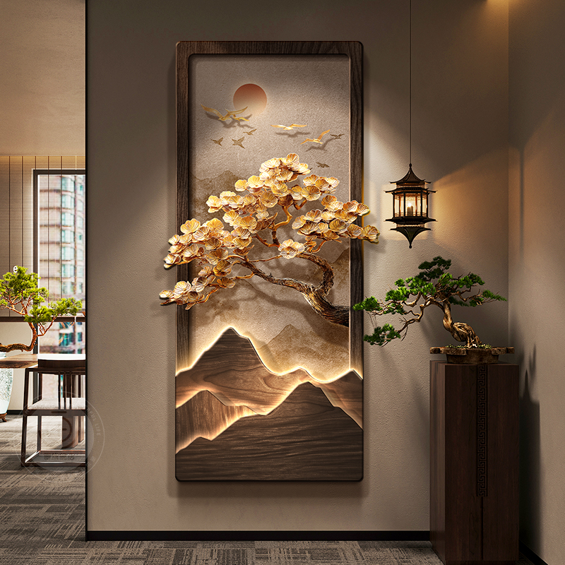 New Chinese style luxury tree  - Wall Decor Lighting Tree 리뷰 및 가격