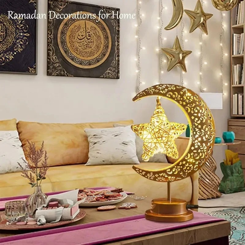 Ramadan LED Night Light Rotati - Led Moon Lamp 리뷰 및 가격
