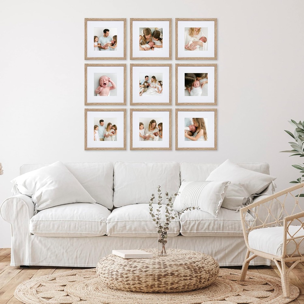 9 Piece Gallery Wall Frame Set - Lighting Gallery 리뷰 및 가격