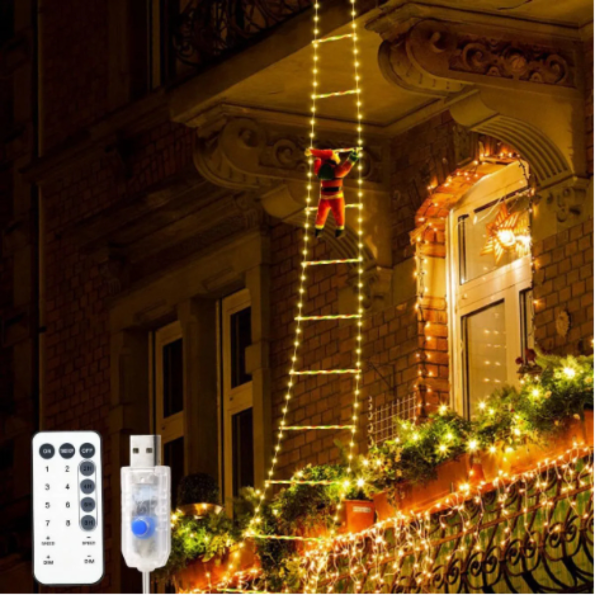 1.5/3M Christmas Decoration LE - Wall Decor Lighting Tree 리뷰 및 가격