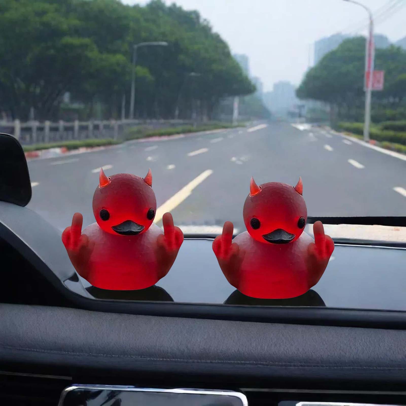 Devil Middle Finger Duck Deskt - Lighting Mcqueen Bedroom Decor 리뷰 및 가격