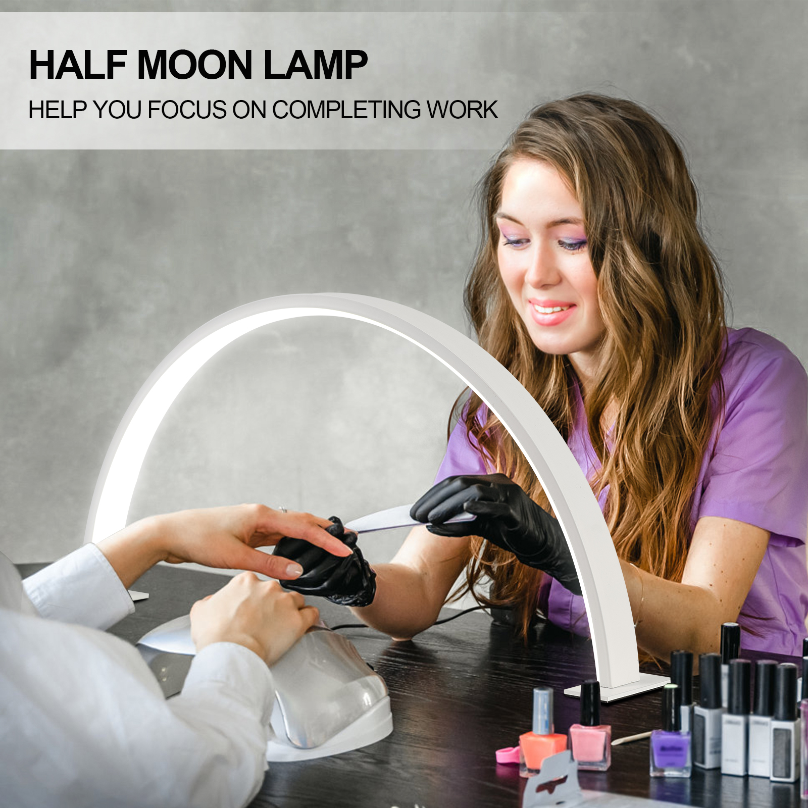 Half Moon U-Shaped Nail Lamp H - Led Moon Lamp 리뷰 및 가격
