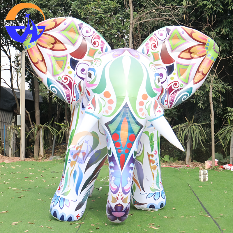 Colorful Giant Inflatable Elep - Decor Lighting The Parade 리뷰 및 가격