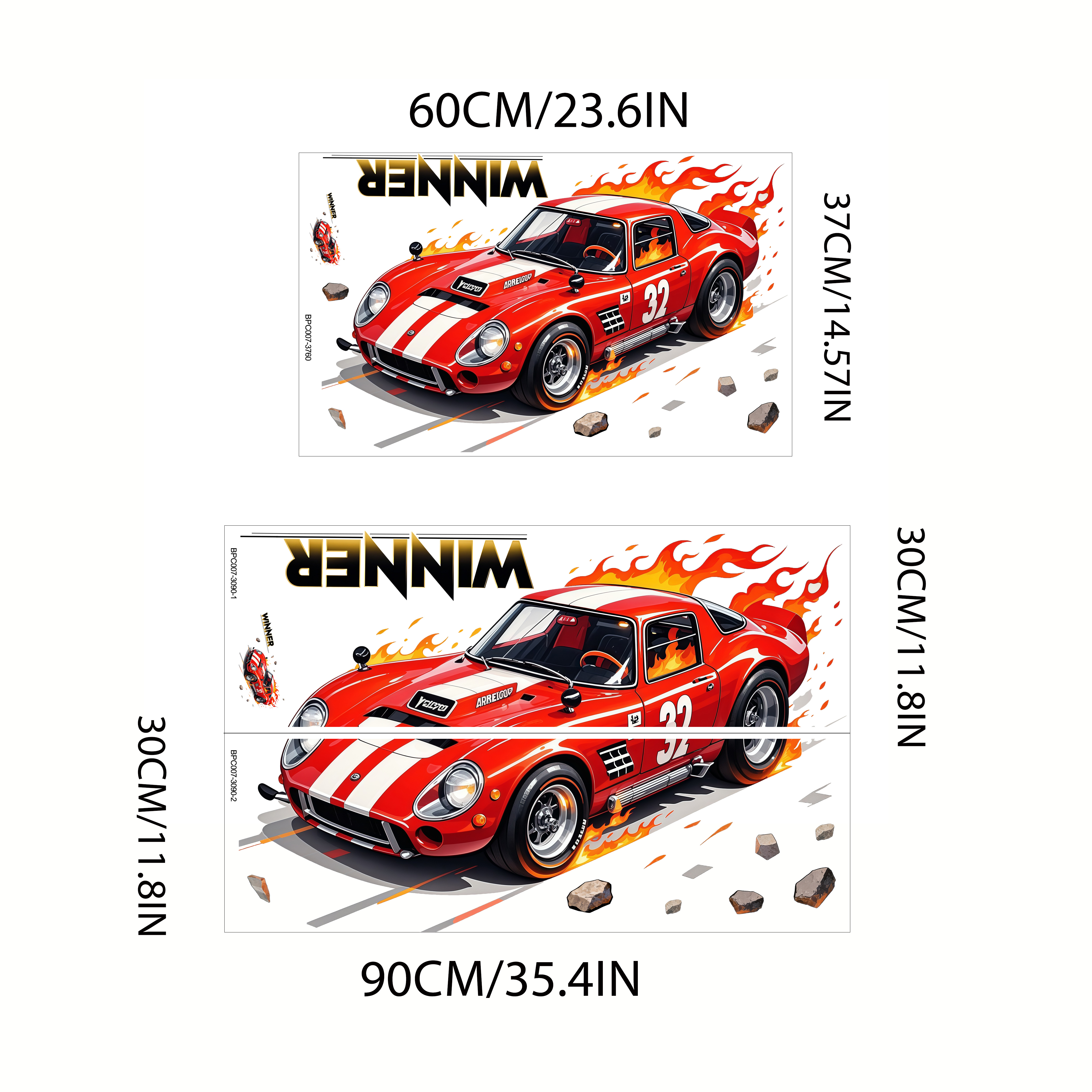 Children's Room Wall Decor Rac - Lighting Mcqueen Bedroom Decor 리뷰 및 가격