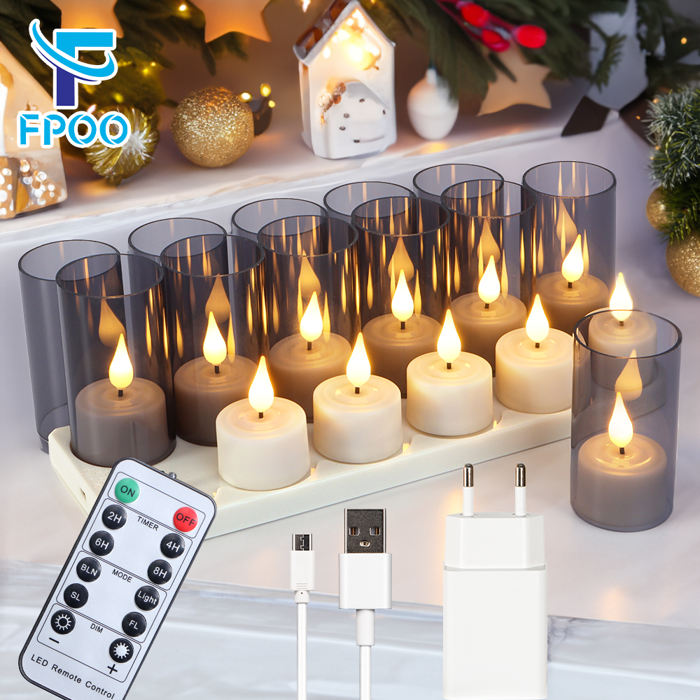 LED Candle Light Rechargeable  - Room Decor Lighting Lamp 리뷰 및 가격