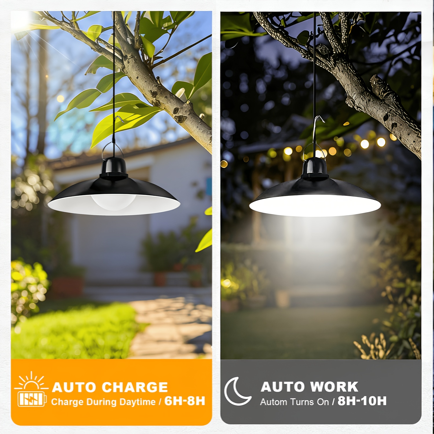1pc Solar Pendant Light Outdoo - Room Decor Lighting Lamp 리뷰 및 가격