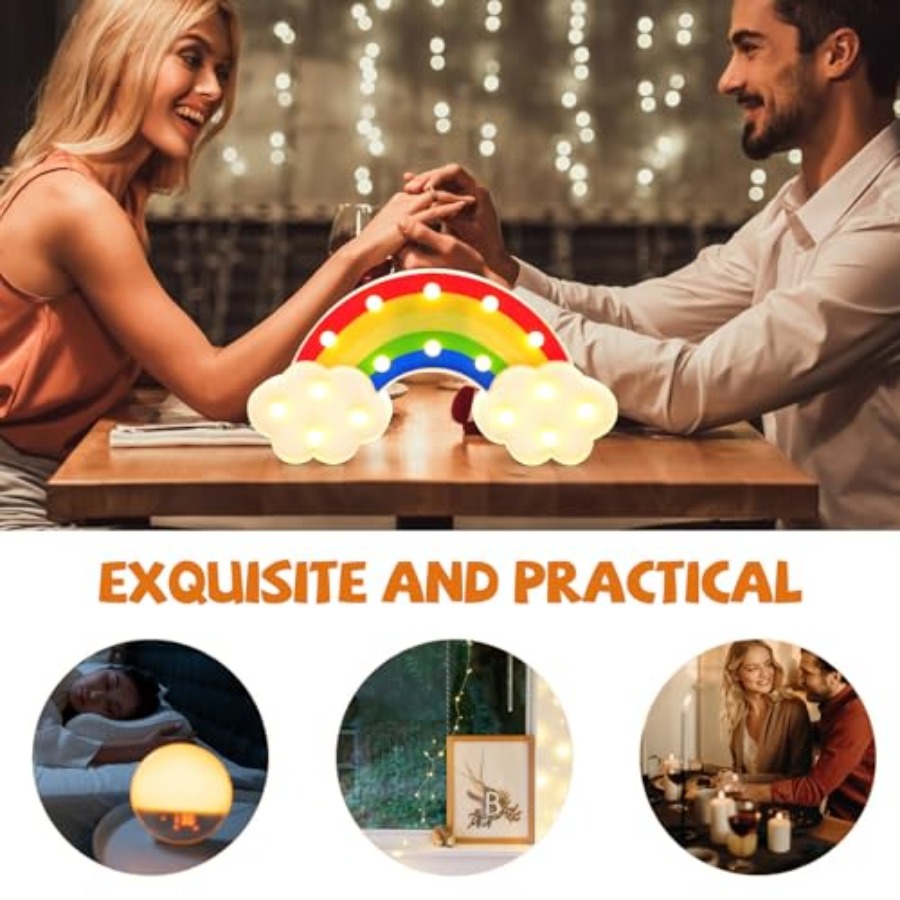 LED Rainbow Desk Light Bedside - Lightings Decoration 리뷰 및 가격