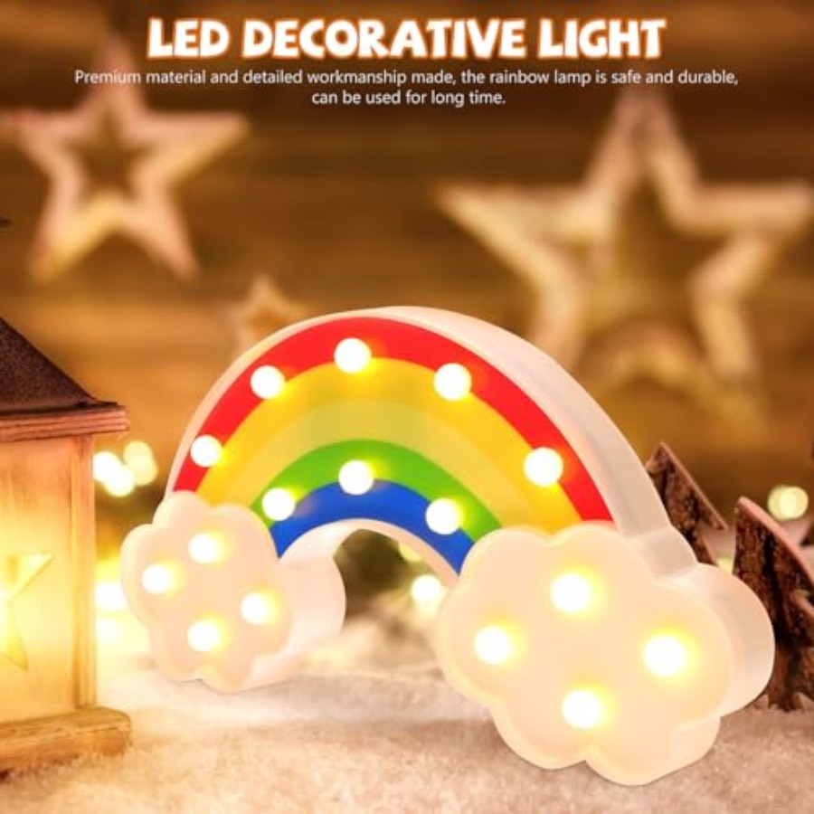 LED Rainbow Desk Light Bedside - Lightings Decoration 리뷰 및 가격