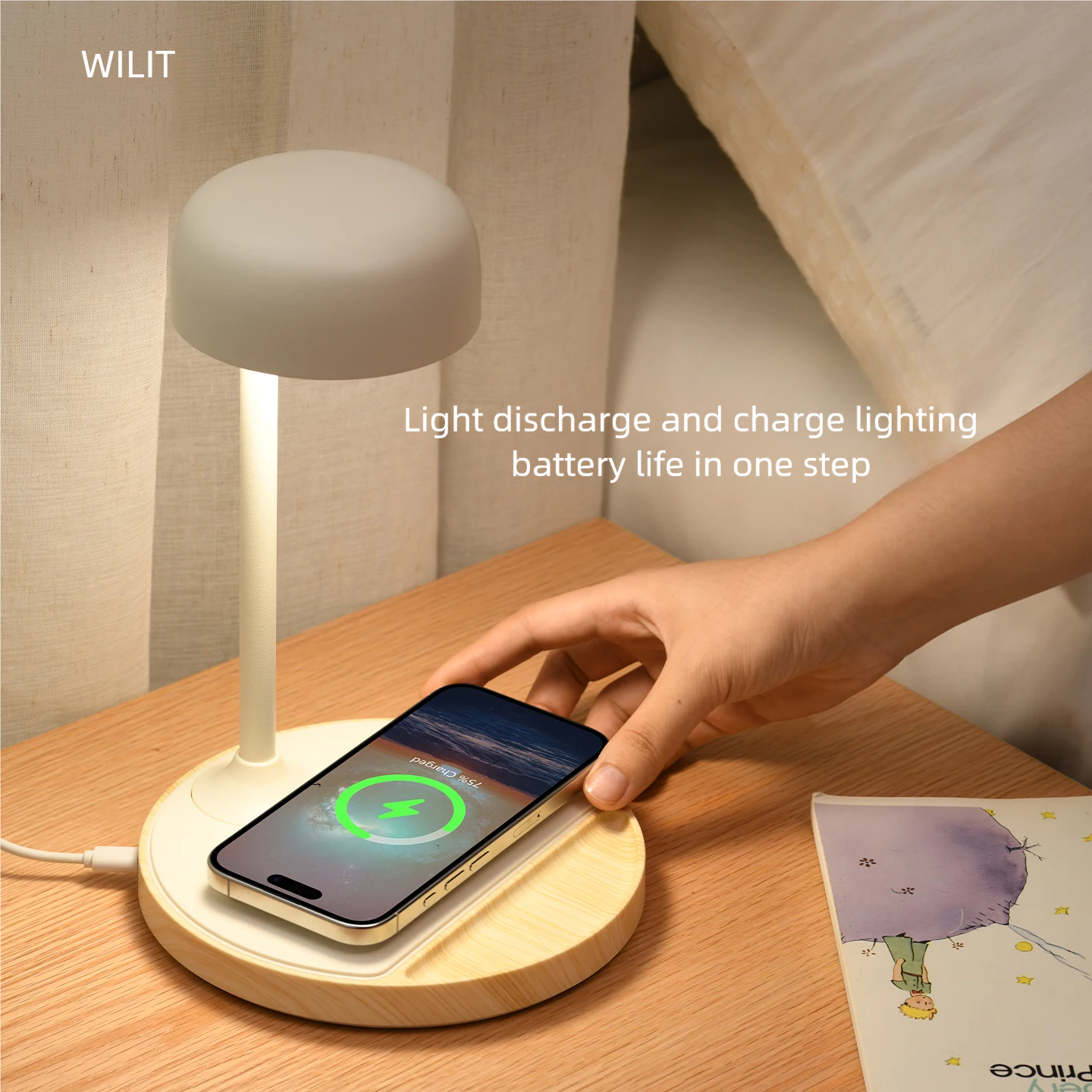 WILIT LED Desk Lamp with Wirel - Lightings Decoration 리뷰 및 가격