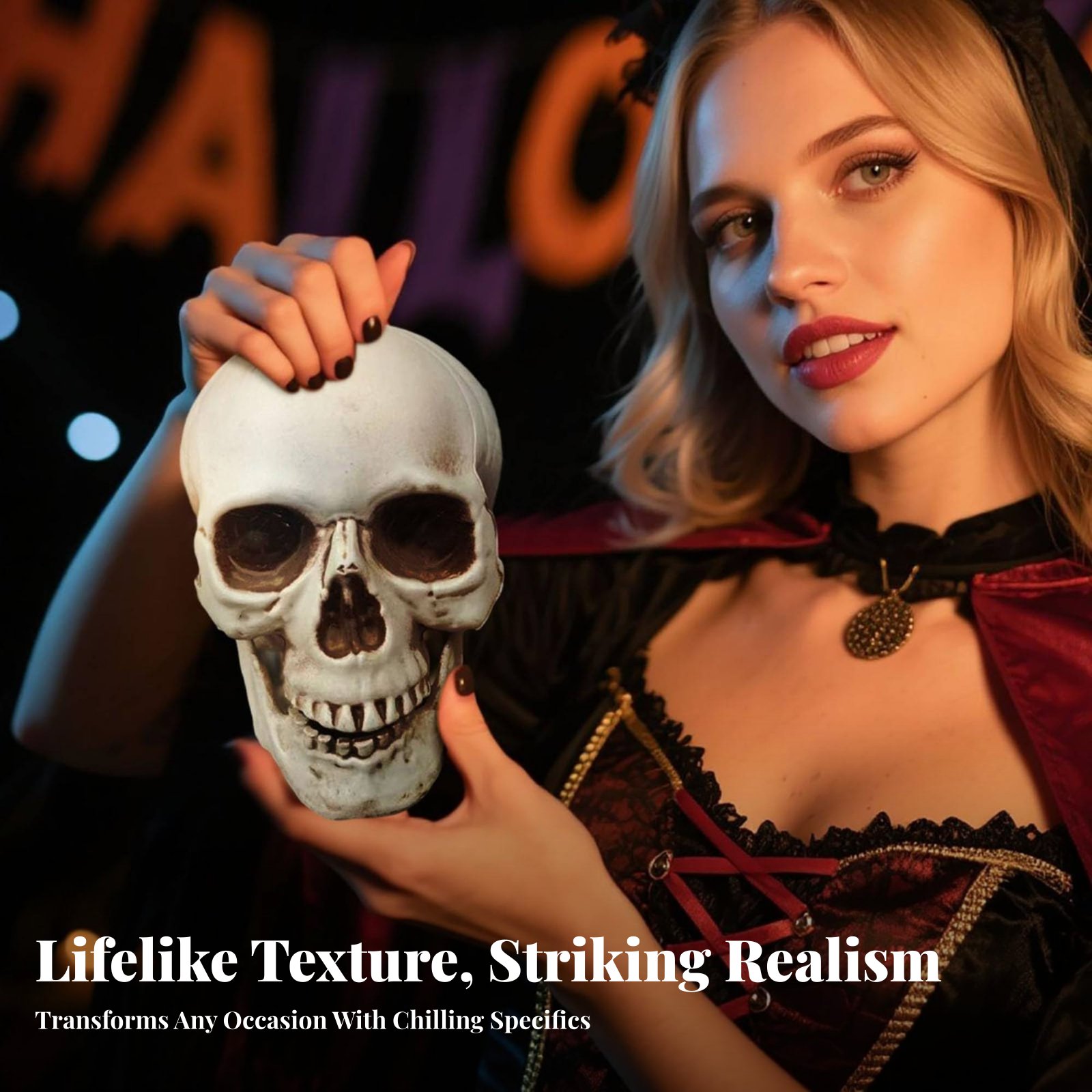 Realistic Skull Model Horror T - Lightings Decoration 리뷰 및 가격