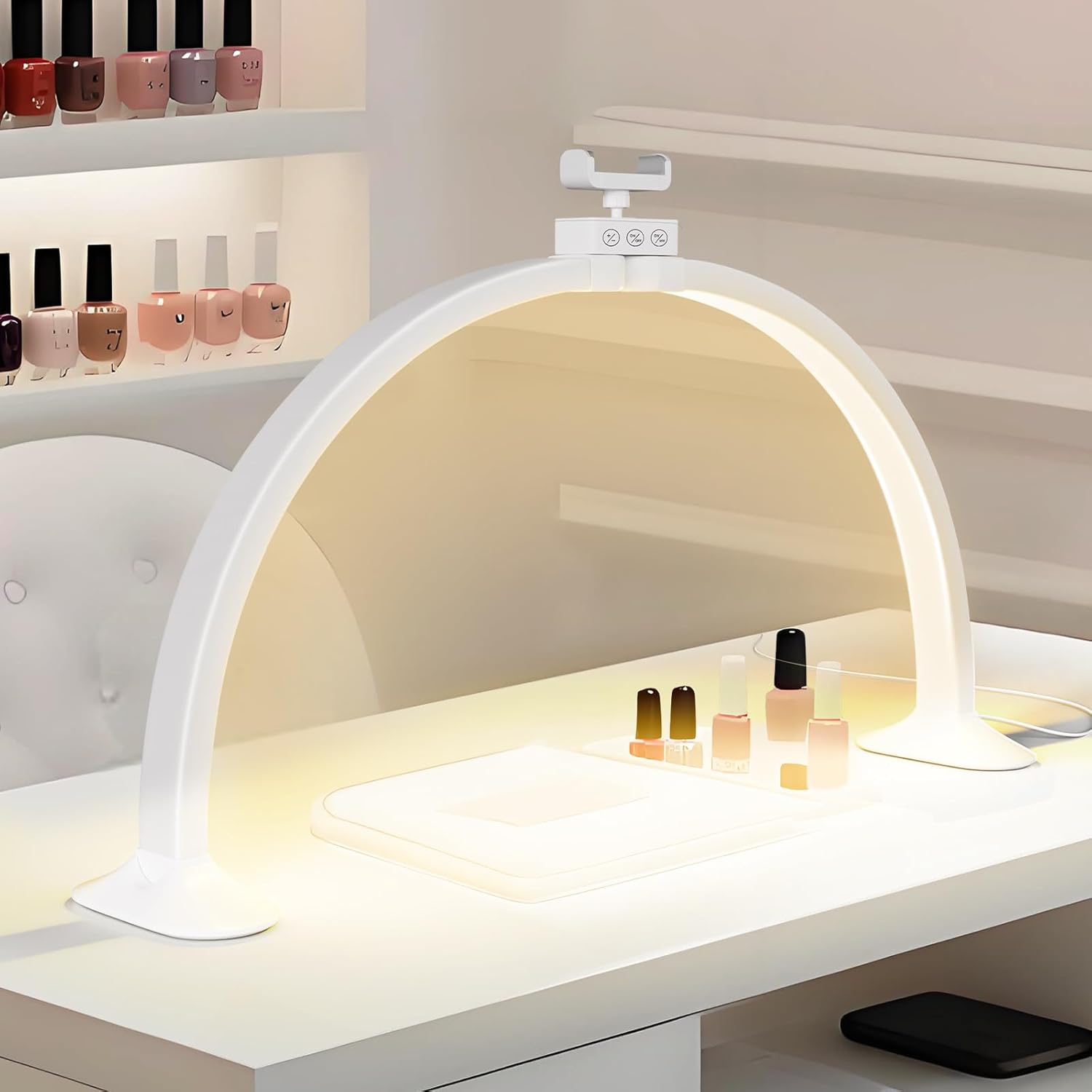 Half Moon Light U-Shaped Nail  - Led Moon Lamp 리뷰 및 가격