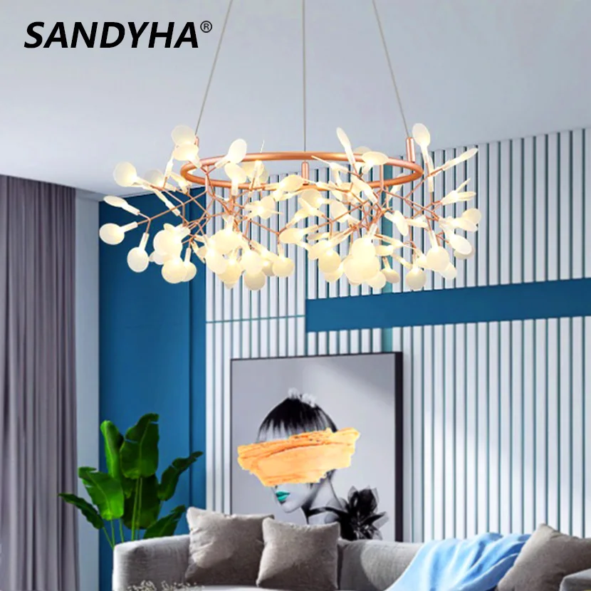 Modern LED Firefly Chandelier  - Decor Lighting The Parade 리뷰 및 가격
