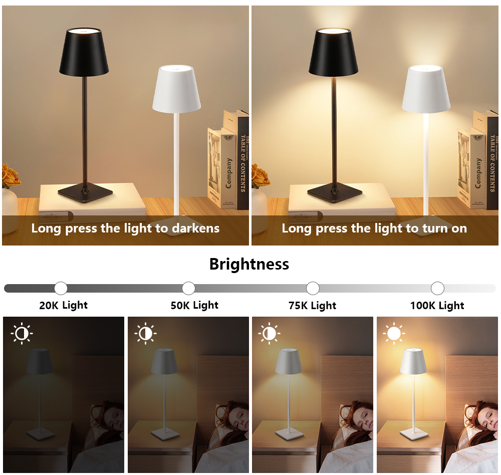 LED Rechargeable Desk Light Wi - Lightings Decoration 리뷰 및 가격