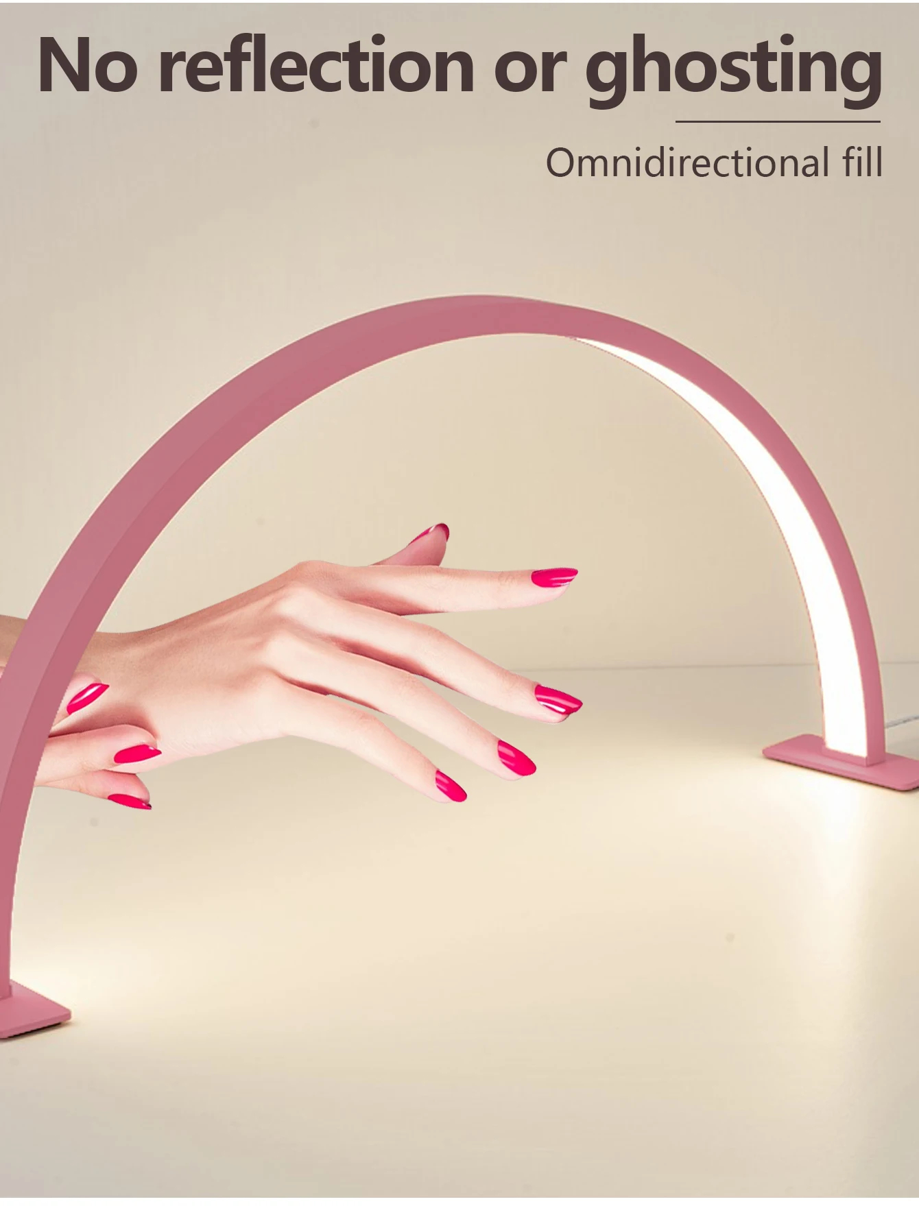 LED Nail Lamp Half Moon Beauty - Led Moon Lamp 리뷰 및 가격