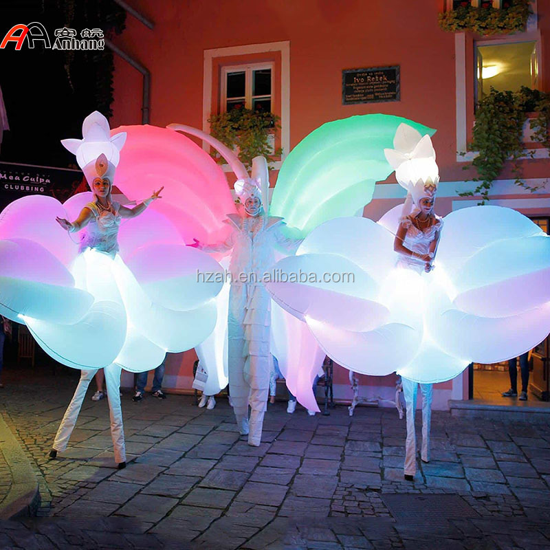 Fancy White Inflatable Flower  - Decor Lighting The Parade 리뷰 및 가격